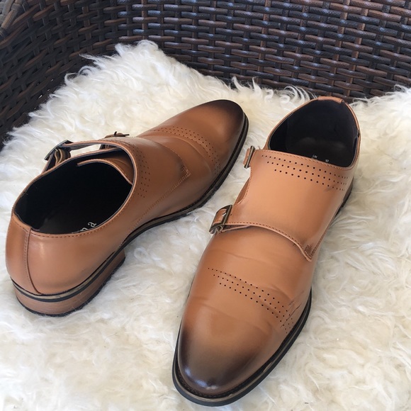 Jivana Milan Men Dress Shoes Monkstraps - Picture 4 of 16
